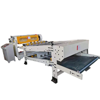 Machine à onduler le carton sans doigts, moteur PLC 25KW, 70 pièces/min, largeur de travail 1200-2200mm, multi-chauffage