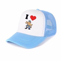 Gorra Trucker Vintage de Espuma Lisa para Sublimación Personalizada, Gorra de Malla con Diseño Gráfico Estilo Anime, Gorra de Béisbol Snapback al por Mayor