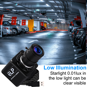 ELP 1080P H.264 <span class=keywords><strong>Camera</strong></span> Ánh Sáng Thấp IMX323 Ống Kính Varifocal CS <span class=keywords><strong>Zoom</strong></span> Webcam 30fps <span class=keywords><strong>Camera</strong></span> An Ninh USB Tốc Độ Cao Có Micrô - Product Image 5