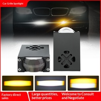 Nouveau phare de calandre de voiture Kemauto 12V LED bicolore 20W pour la modification/amélioration des phares de moto