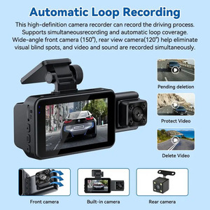 Tốt Nhất Bán Dashcam360 Hộp Đen Độ Nét Cao Góc Rộng Tầm Nhìn Ban Đêm Máy Ảnh Hồng Ngoại Tầm Nhìn Ban Đêm Chức Năng Lái Xe Ghi Âm - Product Image 5