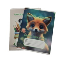 Cahier d'exercices Premium Ghana Note1 avec couverture personnalisée-Remise de commande en gros, papier de haute qualité, parfait pour l'école et le bureau