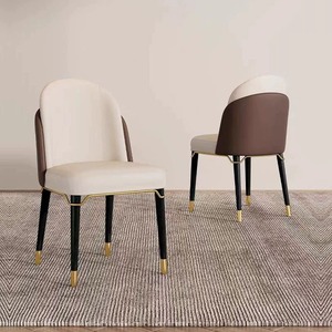 <span class=keywords><strong>Set</strong></span> di 2 Sedie da Pranzo Moderne, Lussuose Sedie Imbottite per Sala da Pranzo - Product Image 2