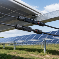 Connecteur de câble PV mâle-femelle, résistant au vieillissement, résistant aux UV, prise de panneau solaire, étanche IP67, connecteur solaire DC