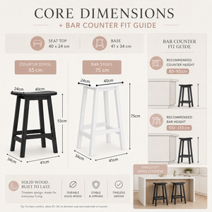 <span class=keywords><strong>Tabouret</strong></span> <span class=keywords><strong>de</strong></span> <span class=keywords><strong>bar</strong></span> en <span class=keywords><strong>bois</strong></span> <span class=keywords><strong>de</strong></span> style <span class=keywords><strong>scandinave</strong></span>, 75 cm, finition blanche, pieds coniques, barre transversale, pour cuisine, salle à manger, <span class=keywords><strong>bar</strong></span> - Product Image 4