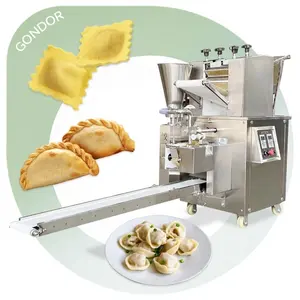 De pliage hoành thánh tiền mặt khi giao hàng tại Ấn độ tự động Momo samosa làm cho máy với 110V động cơ TD