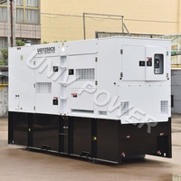 Générateur diesel silencieux triphasé 200 kW 250 kVA 220 V 12 V CC avec AVR, démarrage automatique, ATS, 1800 tr/min pour utilisation dans les mines