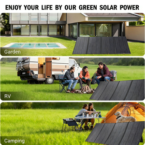 Alecter APH-FB32 23.5% High Efficiency 400W <b>Foldable</b> Monocrystalline <b>Solar</b> <b>Panel</b> TUV Certified Fast Charging <b>Solar</b> Power <b>Panel</b> - Product Image 6
