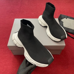 Luxury designer Men's sports shoes High quality Men <b>Women</b> Breathable Casual Sock Shoes Youth Trendy High Top Walking Style Shoes - Product Image 3