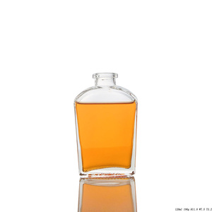 Mini 50ml 100ml 150ml 200ml 250ml Vodka Spirit <strong>Glass</strong> <strong>Bottle</strong> for Whisky Liquor - Product Image 4