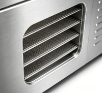 Hoge Efficiëntie Commerciële Voedsel Fruit Groente Dehydrator Machine Elektrische Verwarming SUS304 RVS Multifunctioneel