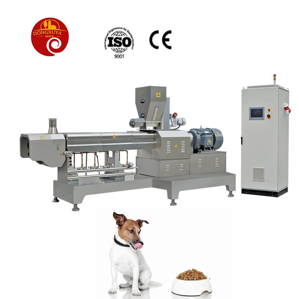 Ligne de Production de nourriture multifonctionnelle pour chiens de compagnie, exportation d'équipements de traitement, Types humides, Machine de fabrication de nourriture pour chiens de compagnie à vendre