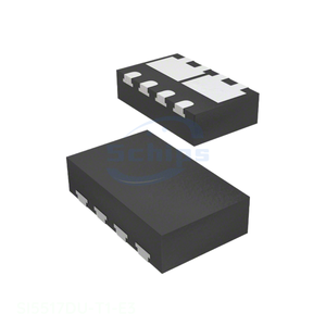 Integrated Circuit Kit PowerPAK ChipFET Dual MOSFET N/P-CH 20V 6A CHIPFET Transistors Manufacturer Channel SI5517DU-T1-E3 - Product Image 1