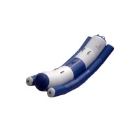 Balançoire aquatique gonflable commerciale Saturn Rocker, jouet flottant à bascule