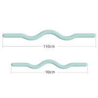Kit d'entraînement de yoga et de Pilates pour femmes avec tapis, bandes de résistance, poids pour chevilles et accessoires d'étirement