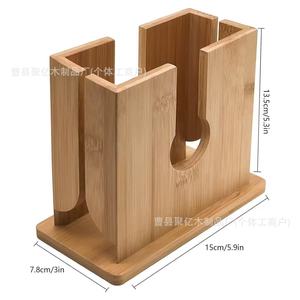 Wooden Bread Slicer Rectangle Multifunctional <b>Kitchen</b> Storage Box For Toast Bagel Cutting - Product Image 2