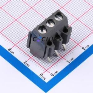 150-C-111/03 <b>Screw</b> Terminal <b>Block</b> P=5mm Connector ( Construction: 1x3P )( Pitch: 5mm )( Color: Gray ) - Product Image 1