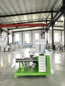 Extrudeuse d'aliments pour <span class=keywords><strong>animaux</strong></span>, machine à granulés flottants 220 Volts, petite presse à granulés pour crevettes et aliments pour poissons coulants - Product Image 6