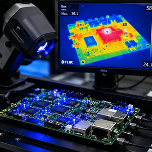 AI Gateway Mainboard Industrial Control <b>PCBA</b> Contract Manufacturing DIP Turnkey PRINTED CIRCUIT BOARD ASSEMBLY PA0019 AI - Product Image 2