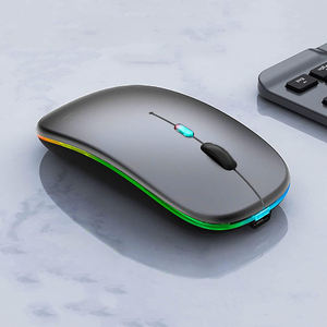 Ratón Óptico con Logotipo Personalizado, Ratón Inalámbrico con Receptor USB 2.4G Bluetooth para PC y Portátil - Product Image 1