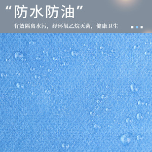 Drap de lit jetable imperméable Hale&Hearty, bleu ciel, en tissu non tissé, à usage unique pour les soins de beauté et les massages - Product Image 5