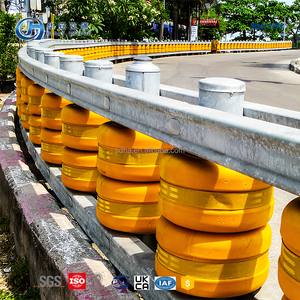 בטיחות כביש מהיר דליים רולר מחסום נגד קורוזיה פלסטיק קל התאספו תנועה התרסקה מחיר המפעל - Product Image 4