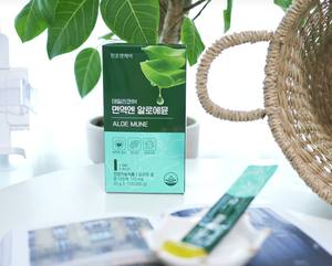 DAILY CORE IMMUNE ALOE Extracto Herbal 15 Sobres Suplemento Coreano para la Inmunidad Bebida de Aloe Reforzador Inmunitario Salud Intestinal - Product Image 1