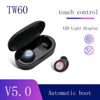Écouteurs et Casques TWS 3D HiFi Bass Sound sans Fil BT pour le Sport et le Gaming (sans réduction de bruit)