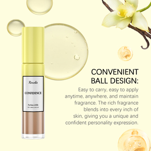 Huile de parfum roll-on 10 ml pour <span class=keywords><strong>femme</strong></span>, Eau de Parfum longue durée, parfum floral élégant à la rose, mini-parfum de voyage portable pour la poche - Product Image 4