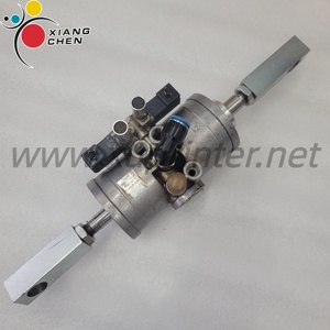 Cylindre pneumatique Heidelberg d'occasion G2.335.159/04 L2.335.071 DPM-63-18/18-PP-SA avec électrovanne FESTO MSEB-3-24V DC - Product Image 6