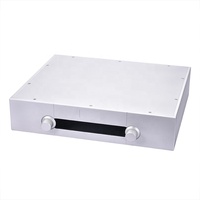 Boîtier en aluminium BRZHIFI GaoWen90 Series, argent, boîtier de préamplificateur de puissance, châssis Audio classique haut de gamme