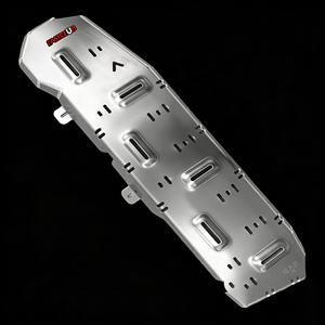 FASTCLUB-212-YX 2024 Protection inférieure du châssis de skateboard en <span class=keywords><strong>aluminium</strong></span>, épaisseur 8mm/5mm, protection en <span class=keywords><strong>aluminium</strong></span> naturel pour - Product Image 2