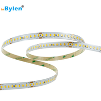 Bande LED SMD 2835 haute efficacité 210lm/W 50mm DC24V 8.6W 4000K 6000K 2700K 180 LED IP65 IP67