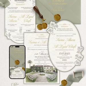 <span class=keywords><strong>Libro</strong></span> de Invitaciones de Boda Personalizado con Flores Esculpidas, Encuadernación Perfecta y Papel Grabado en Relieve - Product Image 1