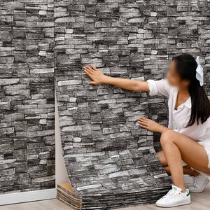 Paneles de <span class=keywords><strong>Pared</strong></span> de Piedra al por Mayor, Tablero de Aislamiento <span class=keywords><strong>para</strong></span> Paredes Exteriores, Adhesivo de Papel Tapiz de PVC - Product Image 3