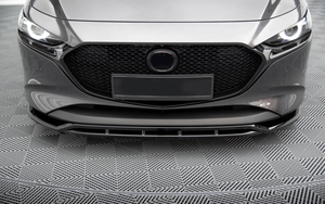 Alerón Delantero ABS Negro Brillante, 1 Pieza, Estilo MAX para <span class=keywords><strong>Mazda3</strong></span> <span class=keywords><strong>Hatchback</strong></span> 2019 2020 2021 2022 <span class=keywords><strong>2023</strong></span> 2024 2025 2026 - Product Image 6