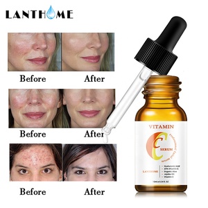 Cuidado natural de la piel orgánico suero de vitamina C y ácido hialurónico blanqueamiento facial <span class=keywords><strong>flash</strong></span> antienvejecimiento - Product Image 3