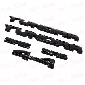 Lettera personalizzata lettera <span class=keywords><strong>auto</strong></span> Overlay TUNDRA SR5 4x4 emblema lettera - Product Image 2