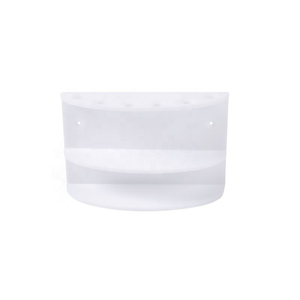 Portapenne da Parete in Acrilico, Espositore per Pennarelli <span class=keywords><strong>Bianco</strong></span> con Porta Gomma - Product Image 3