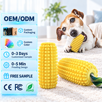 Jouet à mâcher pour chien en TPR, résistant aux morsures, interactif, pour nettoyer les dents, pour chiens de taille moyenne à grande, agressifs