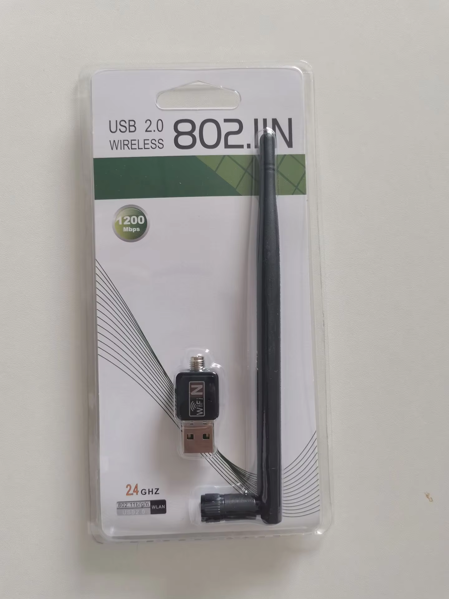 Black LV-Uw02rk-5db long antenna 8188 chip