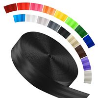 Bande élastique jacquard colorée personnalisée KY pour les sangles de ceinture de sécurité de voiture