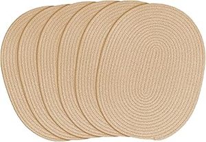 Manteles Individuales Tejidos Resistentes al Calor, Hechos a Mano, para Mesa de Comedor, Cocina, Ecológicos, Estilo Zen Asiático - Product Image 4