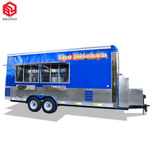 Precio de fábrica Comercial Barato Móvil Camión de comida rápida Camión de comida móvil Café Helado Restaurante móvil Remolque de comida - Product Image 6