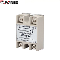 Régulateur de tension à semi-conducteurs monophasé compact Wanbo-131 40VA, relais électromagnétique résistif à semi-conducteurs