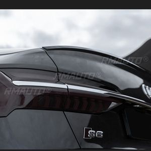 Alerón Trasero Estilo S de ABS/Fibra de Carbono para Audi A6 S6 SLINE RS6 C8 2019 2020 2021 - Product Image 5