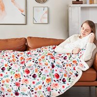 Couverture en peluche douce et épaisse imprimée, couverture en sherpa moelleuse, couverture en polaire légère pour l'hiver