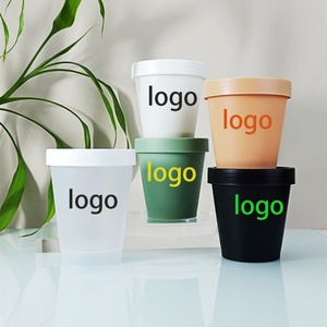 Échantillon gratuit, petit MOQ, pot à glace en plastique PP personnalisé avec couvercle et insert - Product Image 4