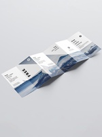 Brochures personnalisées en Chine / Brochures couleur / Catalogues / Magazines à 2/3/6 plis, impression en usine à prix compétitif