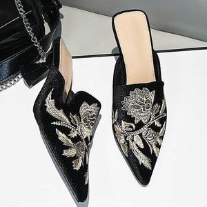 2026 new style elegant wholesale women's fingerless lazy <b>shoes</b> with anti-slip <b>function</b> for summer and autumn casual wear - Product Image 5